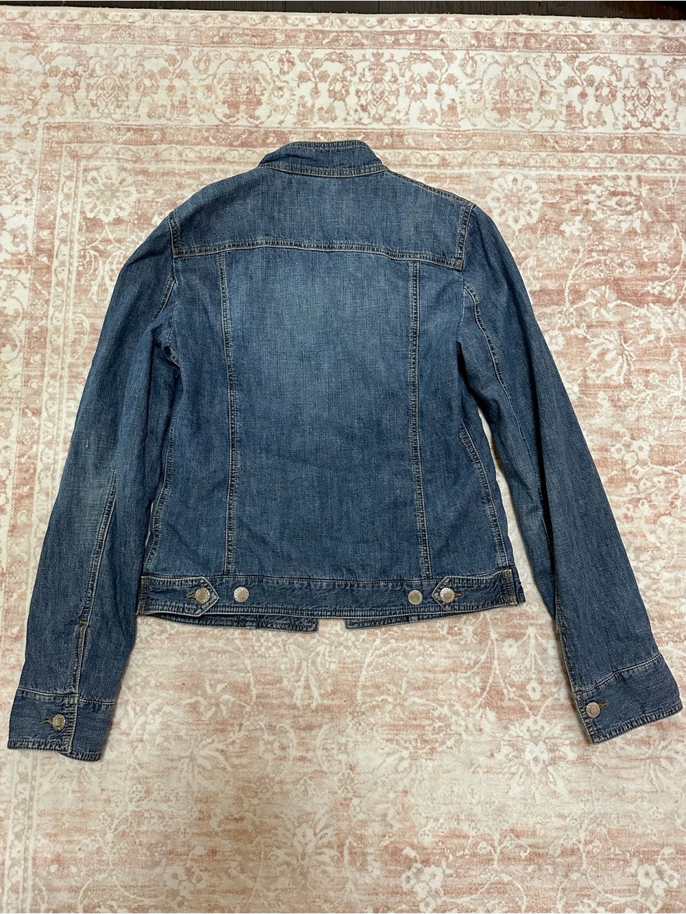 Vintage Dolce & Gabbana Jean Jacket With 🐆  Leopard Lining - Sz 40 - Picture 13 of 16